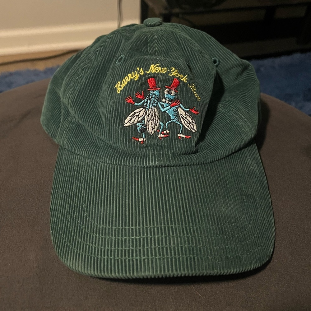 Rowing Blazers Green Harry’s New York Bar Corduroy Hat